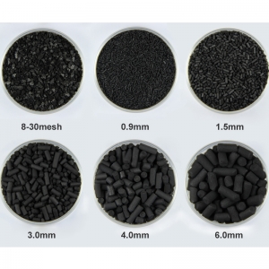 Coal-based columnar activated carbon air filter