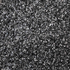 What is the role of an anthracite filter layer in a sand filtration system?